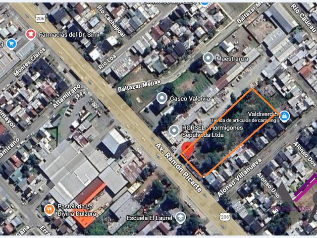 #266 - Terreno para construcción para Venta en Valdivia - XIV